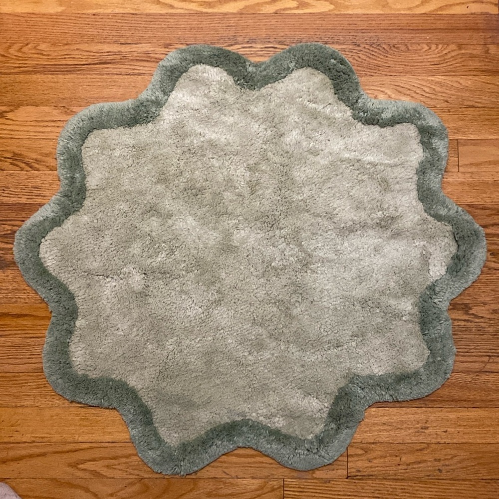 West Elm Ripple Circle Bath Mat